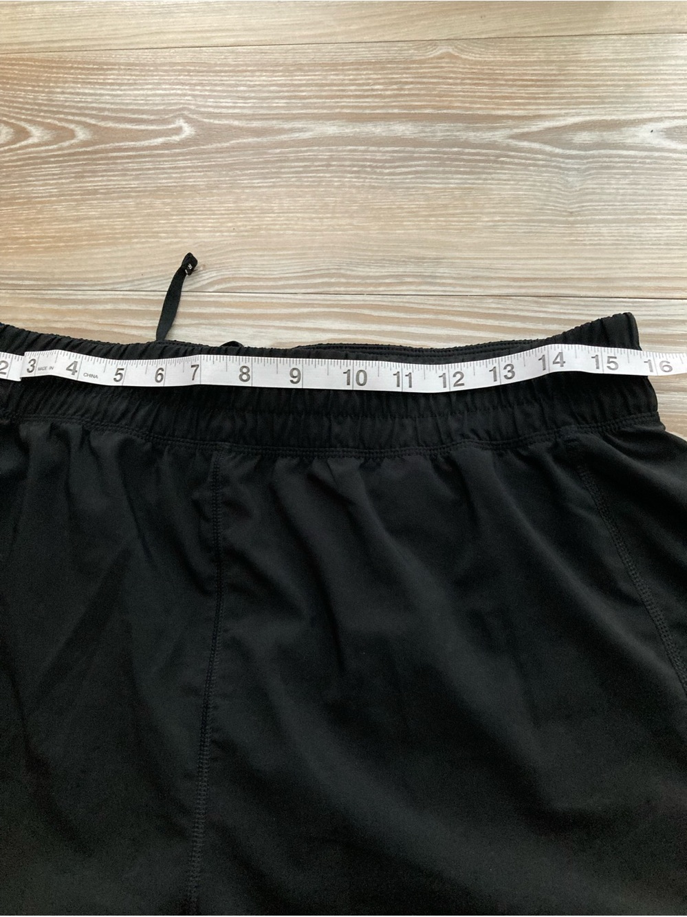 adidas Black Running Shorts with White Stripe Accent Size Medium - Picture 10 of 12